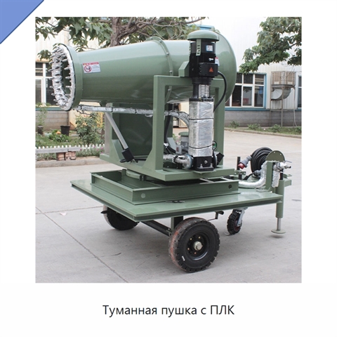 Туманная пушка с ПЛК