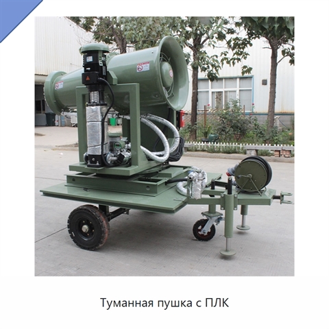 Туманная пушка с ПЛК