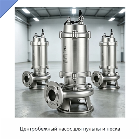 Центробежный насос для пульпы и песка