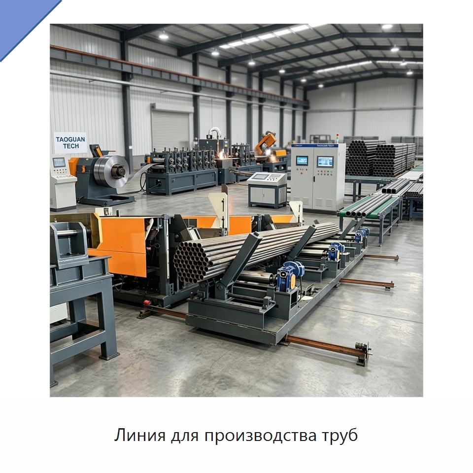 Линия для производства труб — Оборудование для производства труб