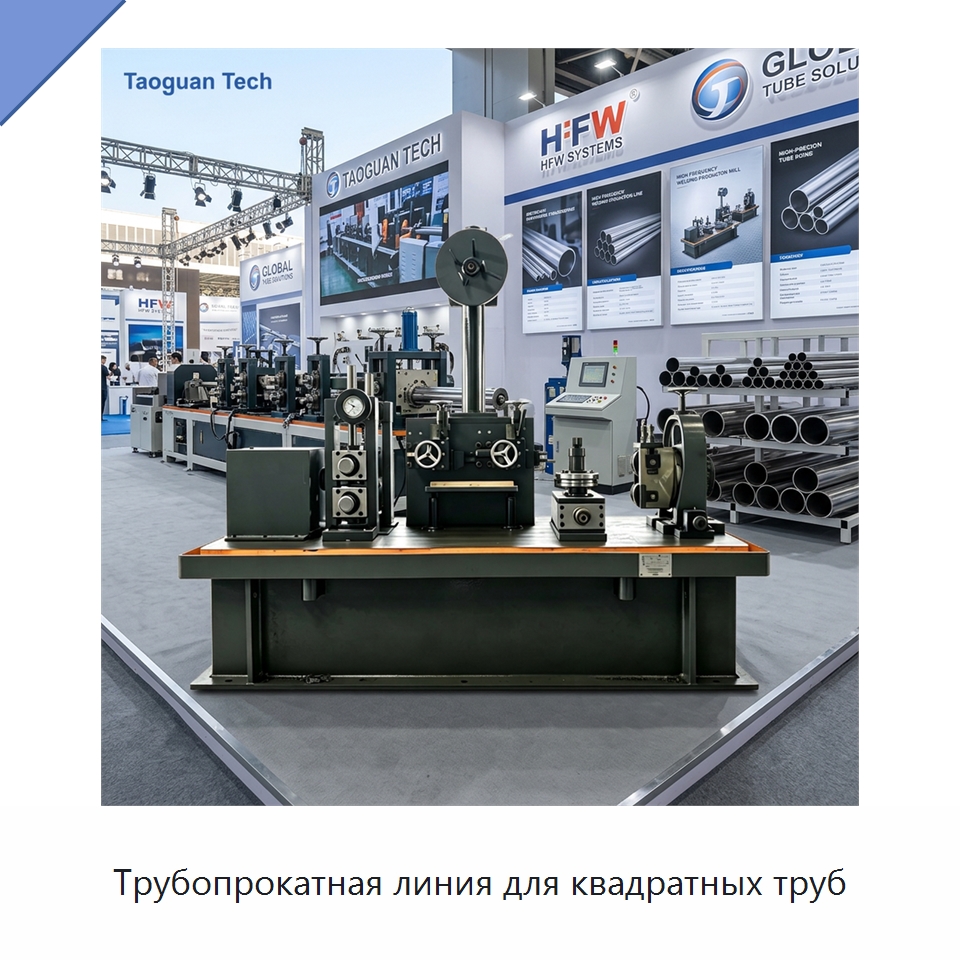 Трубопрокатная линия для квадратных труб — Оборудование для производства труб