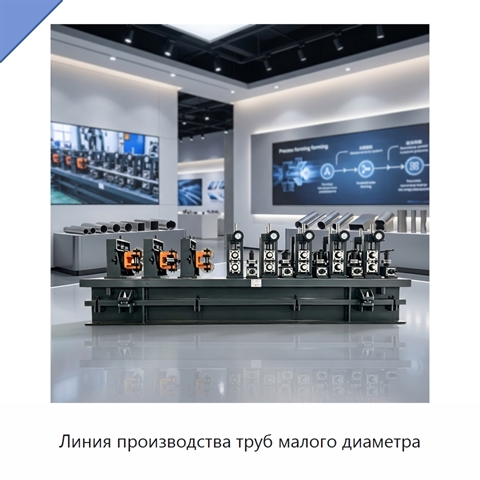 Линия производства труб малого диаметра