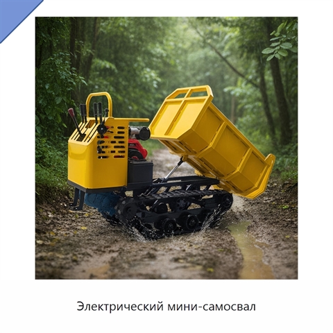 Электрический мини-самосвал