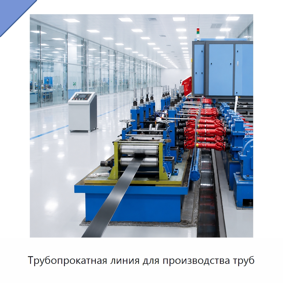 Трубопрокатная линия для производства труб — Оборудование для производства труб