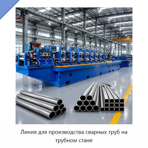 Линия для производства сварных труб на трубном стане