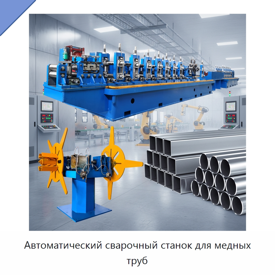Автоматический сварочный станок для медных труб — Оборудование для производства труб