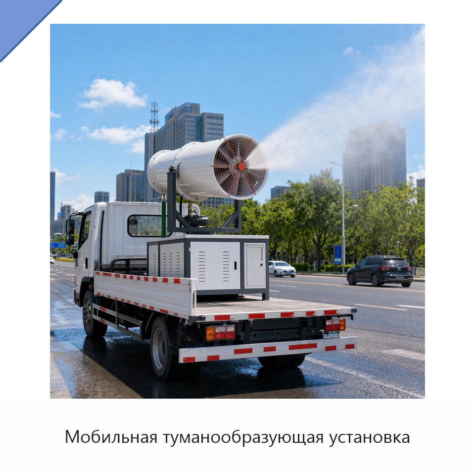 Мобильная туманообразующая установка