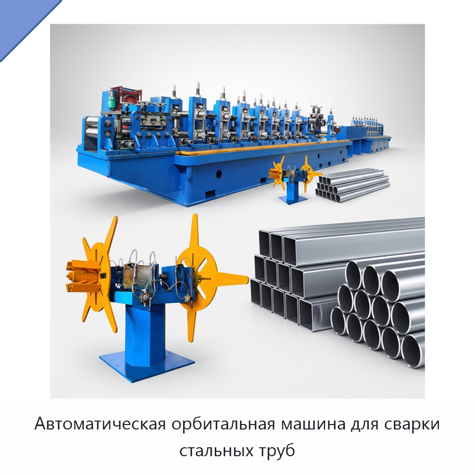 Автоматическая орбитальная машина для сварки стальных труб — Оборудование для производства труб