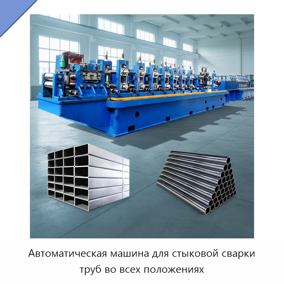 Автоматическая машина для стыковой сварки труб во всех положениях — Оборудование для производства труб