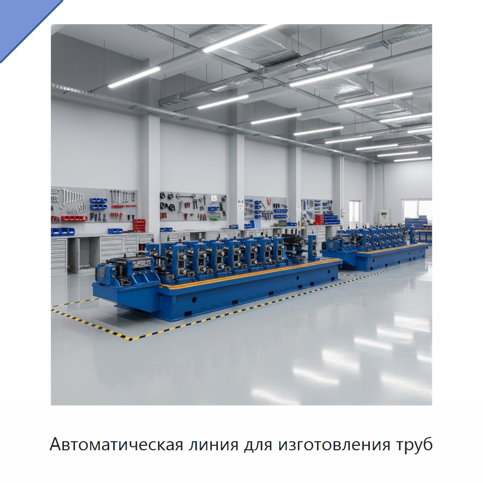 Автоматическая линия для изготовления труб — Оборудование для производства труб