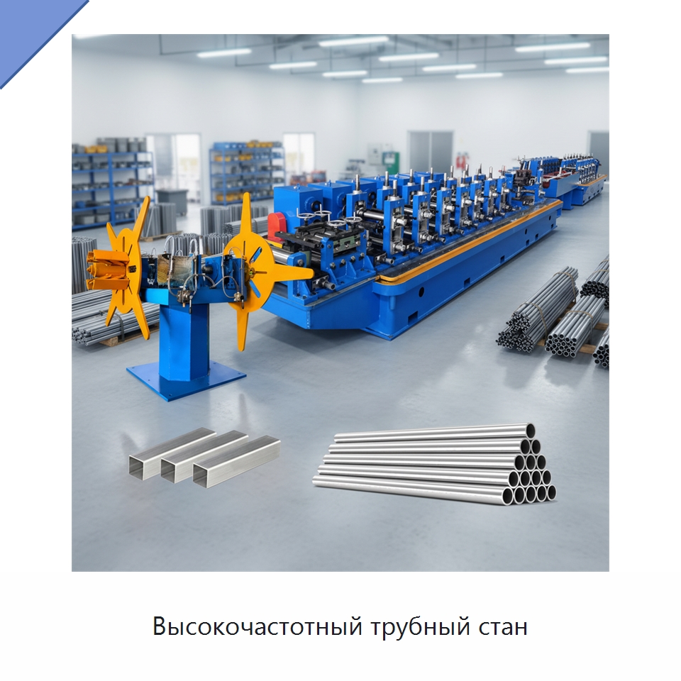 Высокочастотный трубный стан — Оборудование для производства труб
