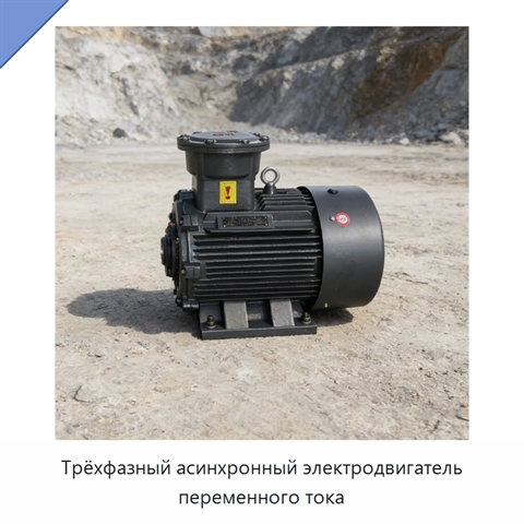 Трёхфазный асинхронный электродвигатель переменного тока