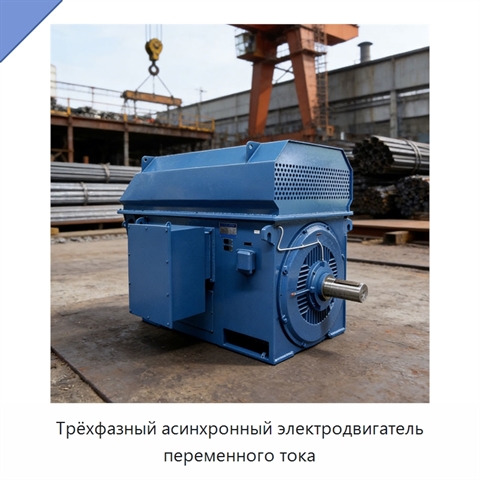 Трёхфазный асинхронный электродвигатель переменного тока