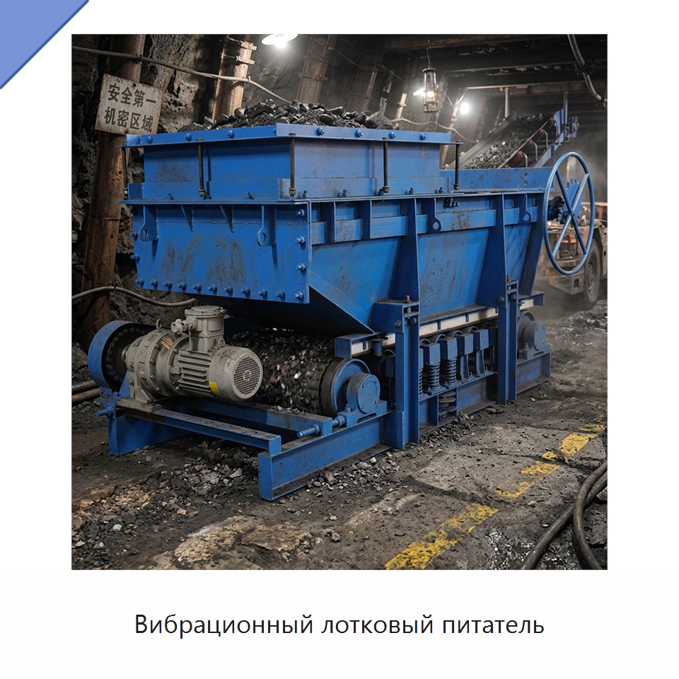 Вибрационный лотковый питатель — Горнодобывающее оборудование