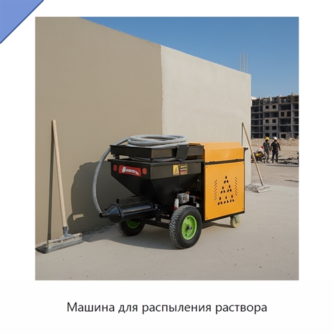Машина для распыления раствора