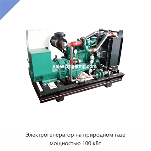 Электрогенератор на природном газе мощностью 100 кВт