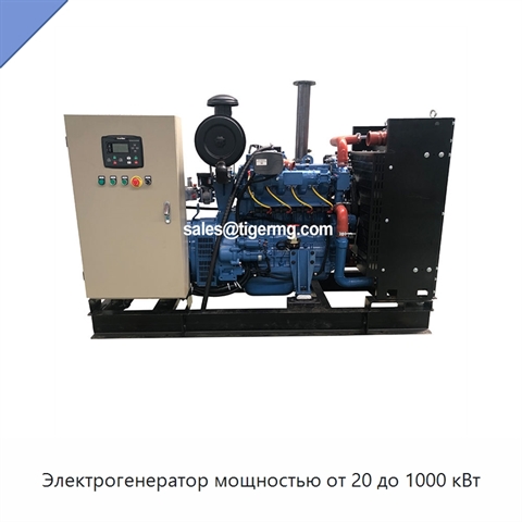 Электрогенератор мощностью от 20 до 1000 кВт