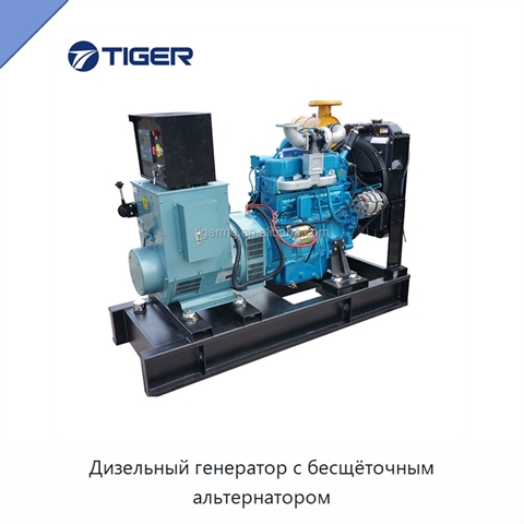 Дизельный генератор с бесщёточным альтернатором
