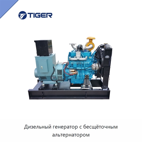 Дизельный генератор с бесщёточным альтернатором