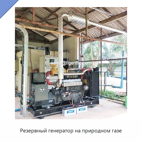 Резервный генератор на природном газе