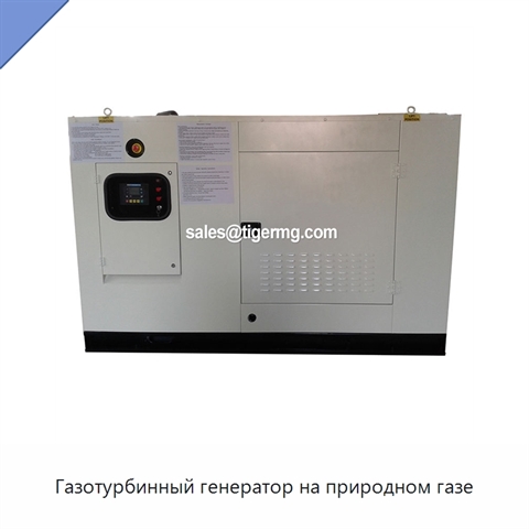 Газотурбинный генератор на природном газе