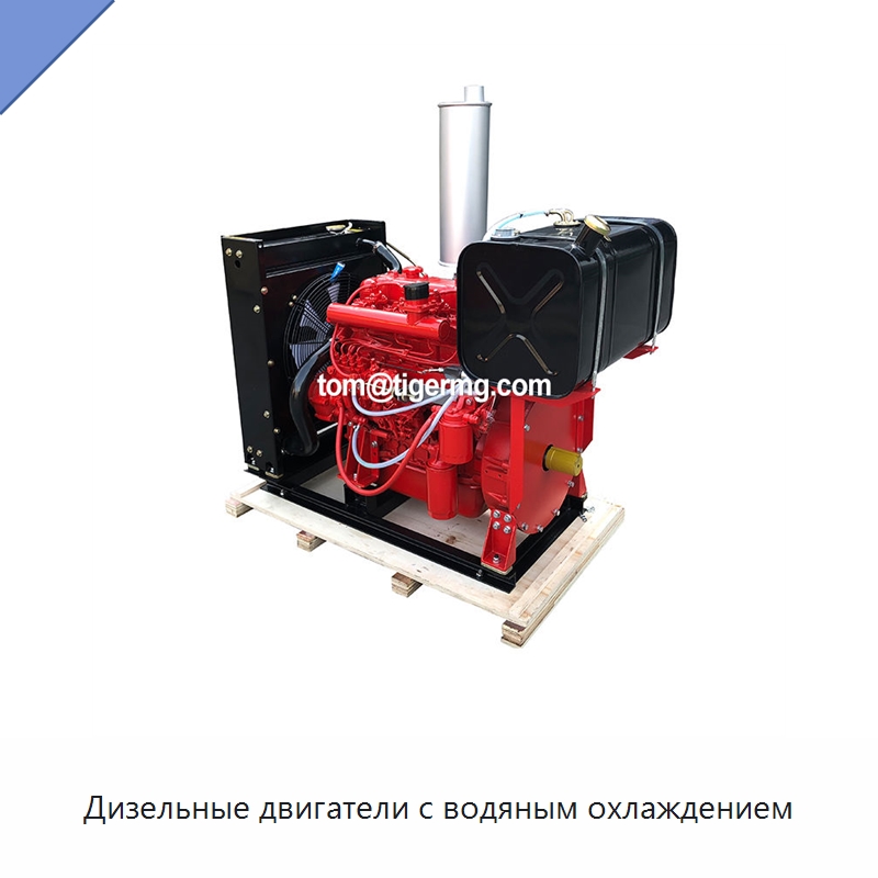 Дизельные двигатели с водяным охлаждением