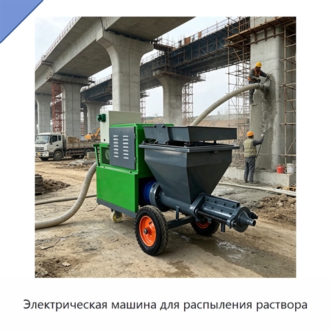 Электрическая машина для распыления раствора