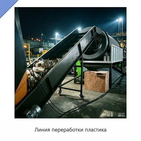 Линия переработки пластика