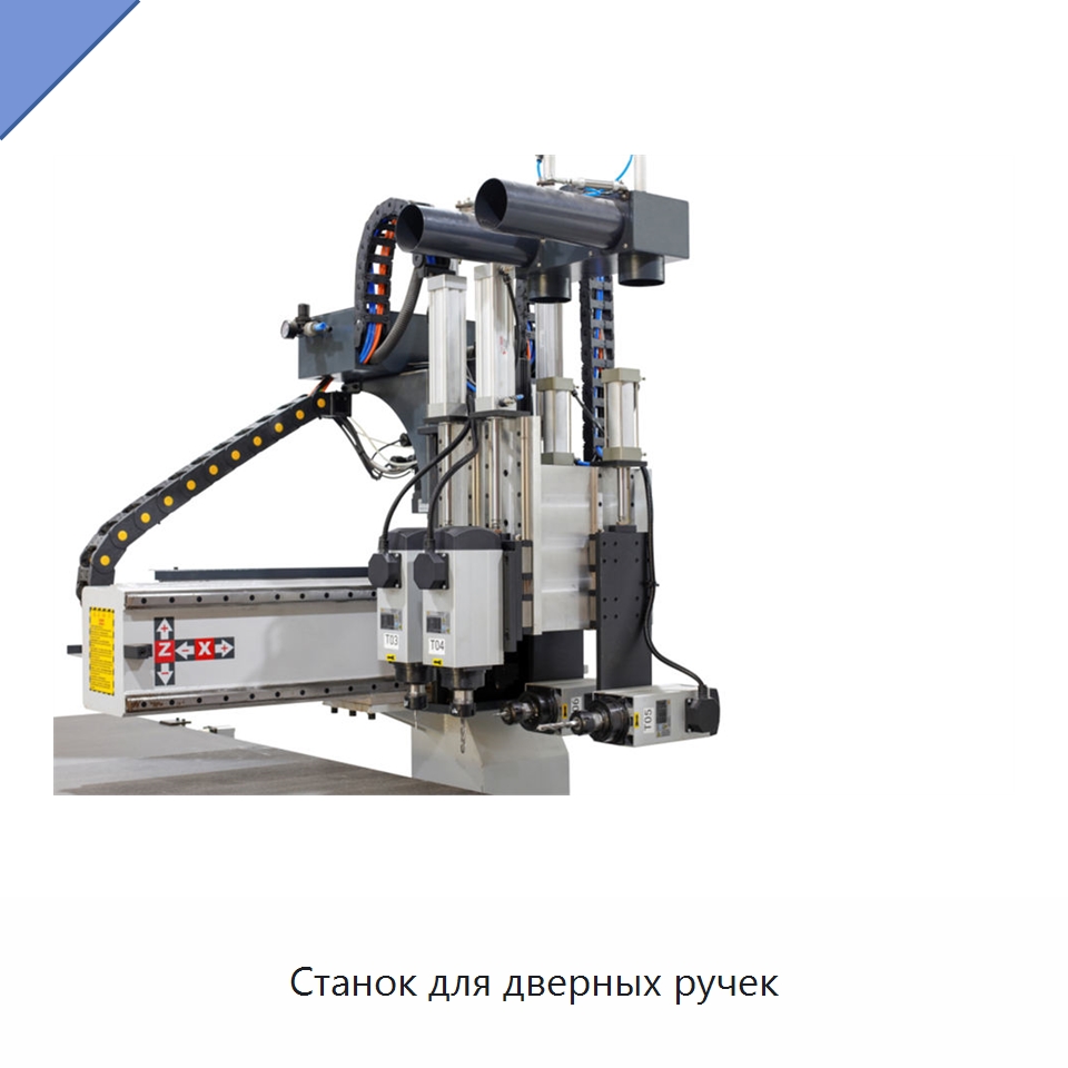 Станок для дверных ручек