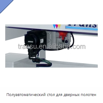 Полуавтоматический стол для дверных полотен
