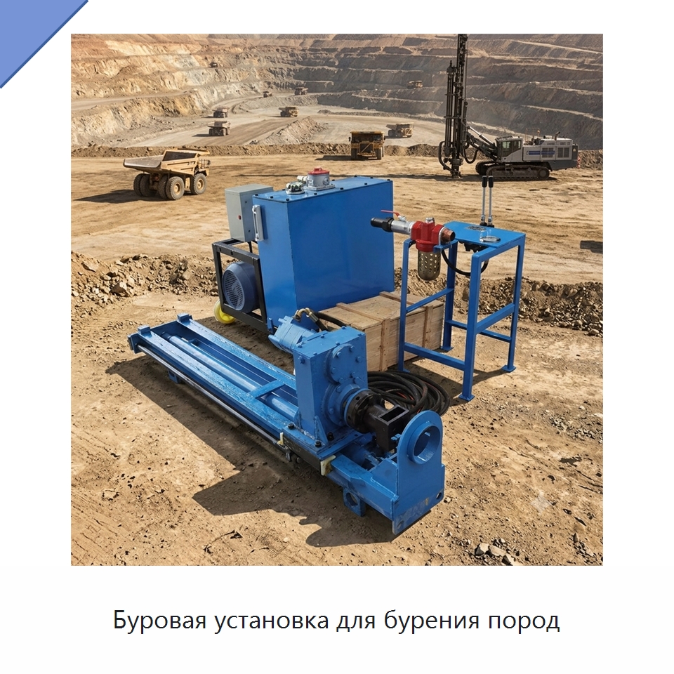 Буровая установка для бурения пород — Горнодобывающее оборудование