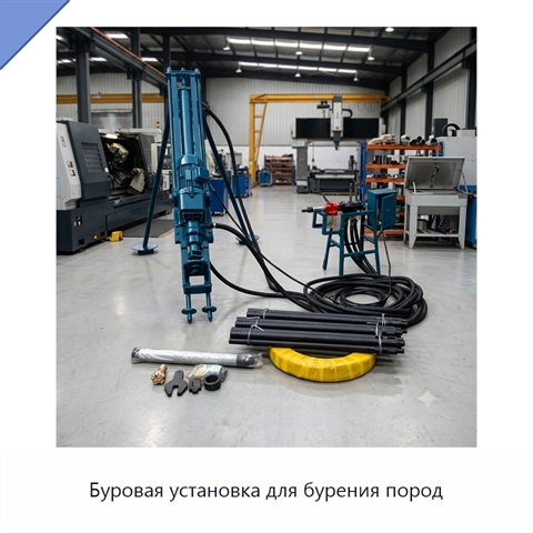 Буровая установка для бурения пород