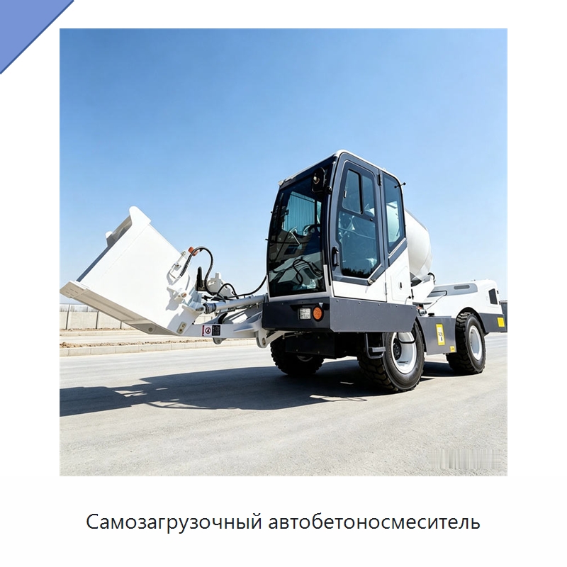 Самозагрузочный автобетоносмеситель — Оборудование для работы с бетоном