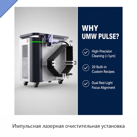 Импульсная лазерная очистительная установка