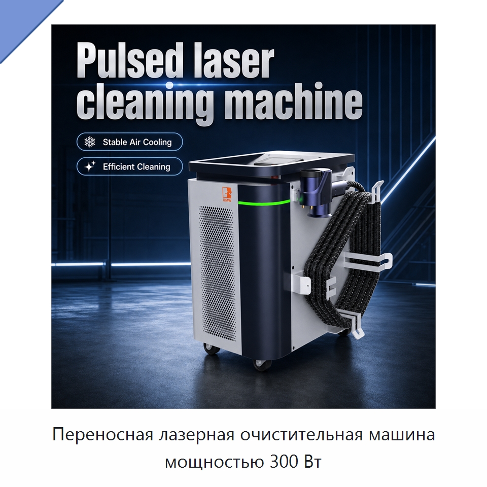 Переносная лазерная очистительная машина мощностью 300 Вт — Установки лазерной очистки