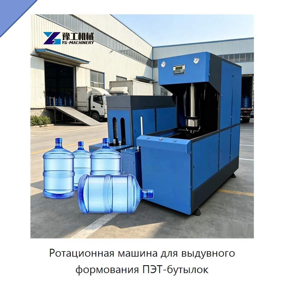 Ротационная машина для выдувного формования ПЭТ-бутылок — Машины выдувного формования пластмасс
