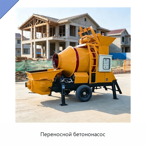 Переносной бетононасос