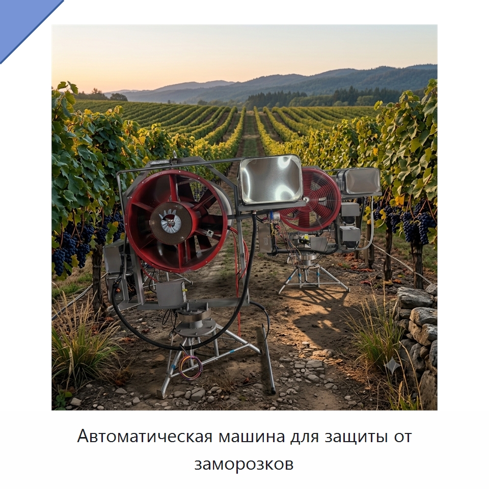 Автоматическая машина для защиты от заморозков — Специальные сельскохозяйственные машины