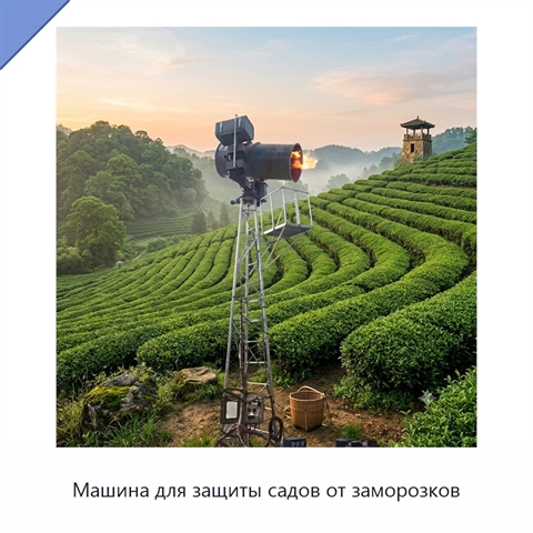 Машина для защиты садов от заморозков