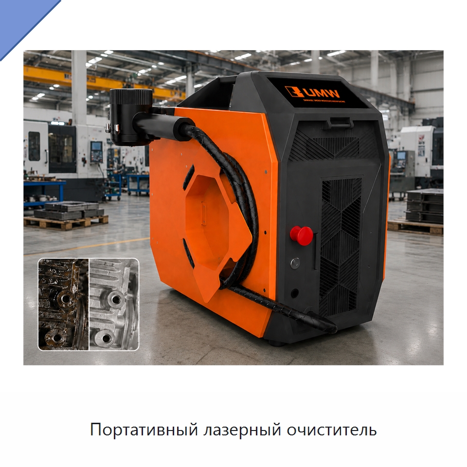 Портативный лазерный очиститель — Установки лазерной очистки