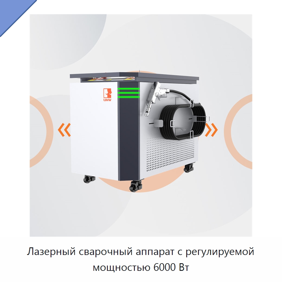 Лазерный сварочный аппарат с регулируемой мощностью 6000 Вт — Установки лазерной сварки