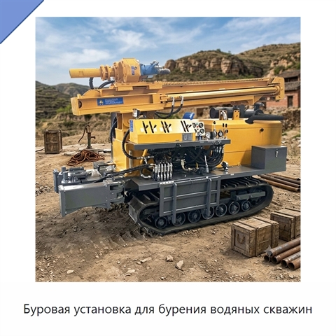Буровая установка для бурения водяных скважин