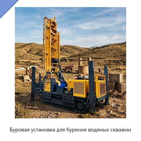 Буровая установка для бурения водяных скважин
