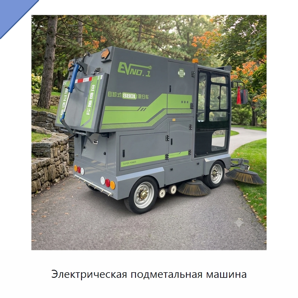 Электрическая подметальная машина — Коммунальная техника