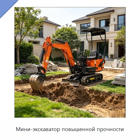 Мини-экскаватор повышенной прочности