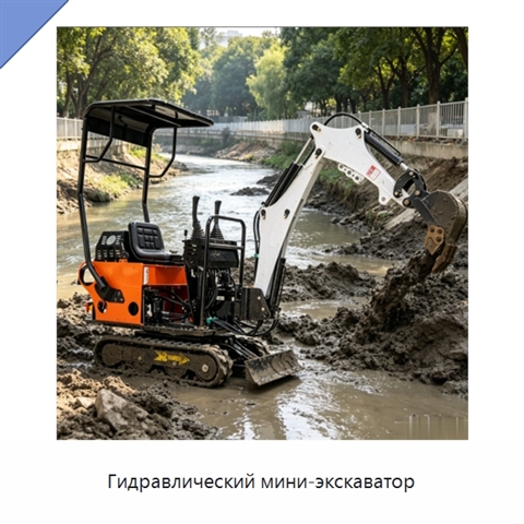 Гидравлический мини-экскаватор