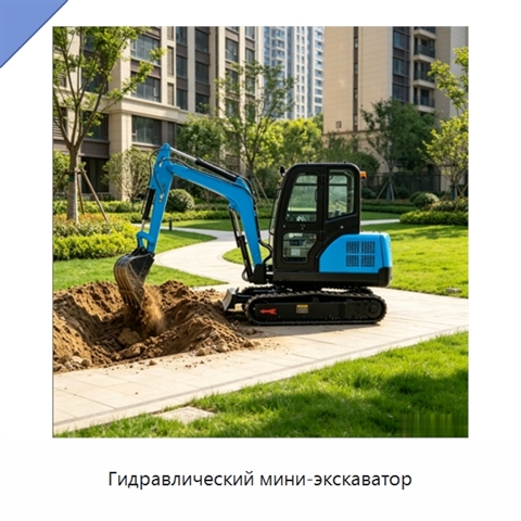 Гидравлический мини-экскаватор