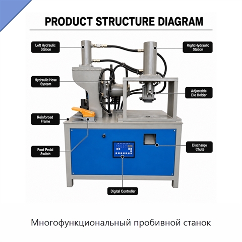 Многофункциональный пробивной станок
