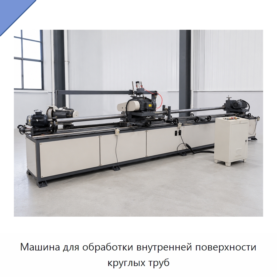 Машина для обработки внутренней поверхности круглых труб — Полировальные станки по металлу
