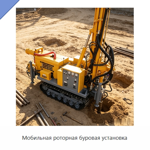 Мобильная роторная буровая установка — Горнодобывающее оборудование